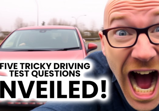 AUTO- Five Tricky Driving Test Questions Unveiled!