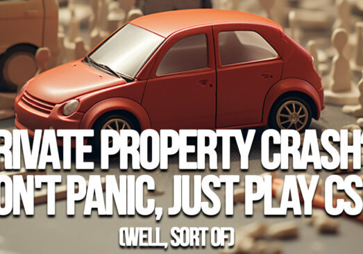 AUTO- Private Property Crash_ Don't Panic, Just Play CSI! (Well, Sort Of)